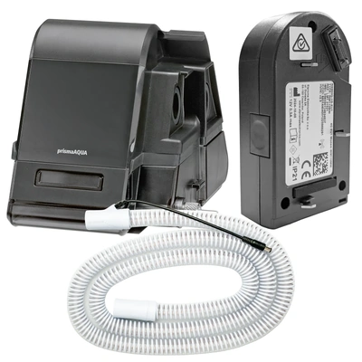 Lowenstein PrismaCR AcSV Therapy Set with Heated Tube, Humidifier &amp; Modem