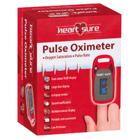 Heart Sure Pulse Oximeter A320 - Oxygen Saturation &amp; Pulse Rate Meter
