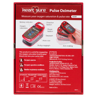 Heart Sure Pulse Oximeter A320 - Oxygen Saturation &amp; Pulse Rate Meter