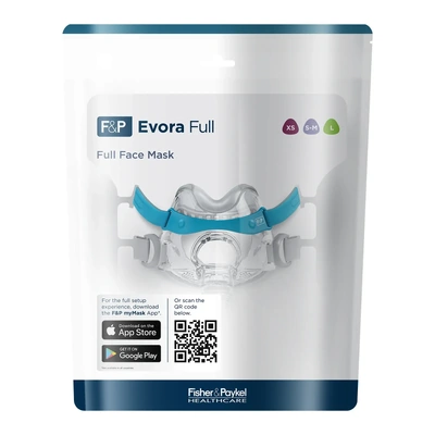 Fisher &amp; Paykel Evora Compact Full Face Mask - Fit pack
