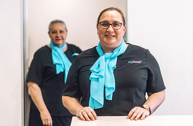 Staff from mySleep