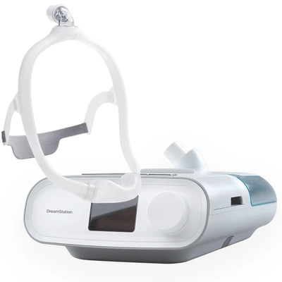 Philips DreamStation Fixed CPAP Pro + Machine with Nasal Mask Package