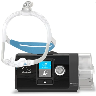 ResMed AirSense 10 AutoSet 4G CPAP Machine with Nasal Mask