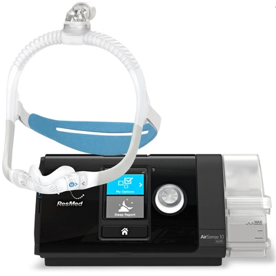 ResMed AirSense 10 Elite 4G CPAP Machine with Nasal Mask