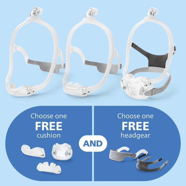Philips DreamWear Mask with Bonus Headgear & Cushion