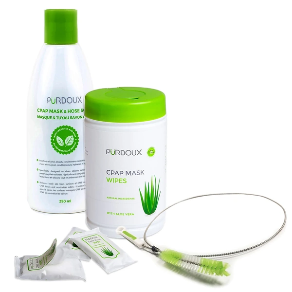 Purdoux CPAP Cleaning Package - Green Aloe Vera