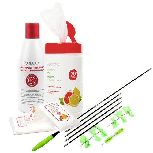 Premium CPAP Cleaning Package - Citrus Scent