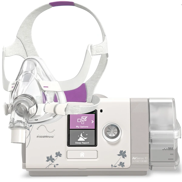 ResMed AirSense 10 Autoset for Her CPAP Machine 4G with Full Face Mask